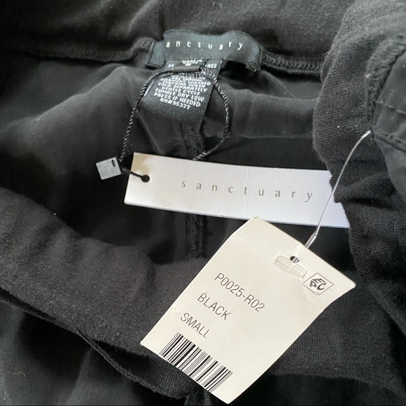 SANCTUARY ‘New Sand to City Pant’ in Black Size Small NWT - Picture 8 of 9